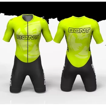 Bont Костюм для конькобежного спорта Speed Lnline Skinsuit для катания на роликовых коньках, Одежда для быстрого катания на коньках, Триатлонный комбинезон для велоспорта