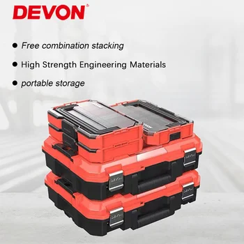 Devon Hand ToolBox Storage Водонепроницаемый IPX55 Комбинация Свободного Стека Высокопрочный Портативный Костюм для серии 5733 2905 5401 5402