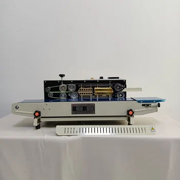 Автоматическое Уплотнение Полиэтиленового пакета для пищевых продуктов, машина для запайки ленты с непрерывным нагревом
