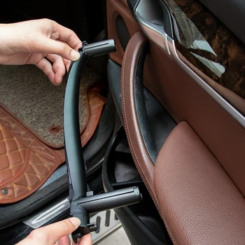Автомобильная Правая Левая ручка внутренней дверной панели, Накладка, Аксессуары для интерьера BMW F15 X5 F16 X6 2014-2018 LHD RHD