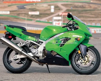 Запчасти для мотоциклов Kawasaki Ninja ZX9R 1998 1999 ZX 9R 98 99 ZX-9R Зеленый Черный Комплект обтекателей Спортбайка (литье под давлением)