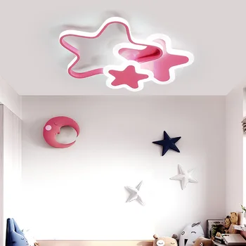 Потолочные светильники Скрытого монтажа 52CM LED Dimmable для детской комнаты, спальни, домашние светильники Star Style 32W  
