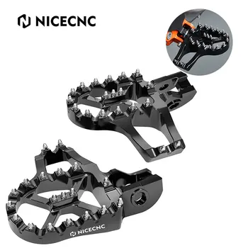 Удлинитель NICECNC Подножки Для Ног Подножка Для GasGas Gas Gas EC MC EX 125 250 300 250F 350F 450F 2021-2023 MC85 2022-2023